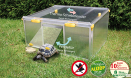 Univent – automatischer Fensteröffner für Schildkröten-Frühbeete -  Schildkrötenshop